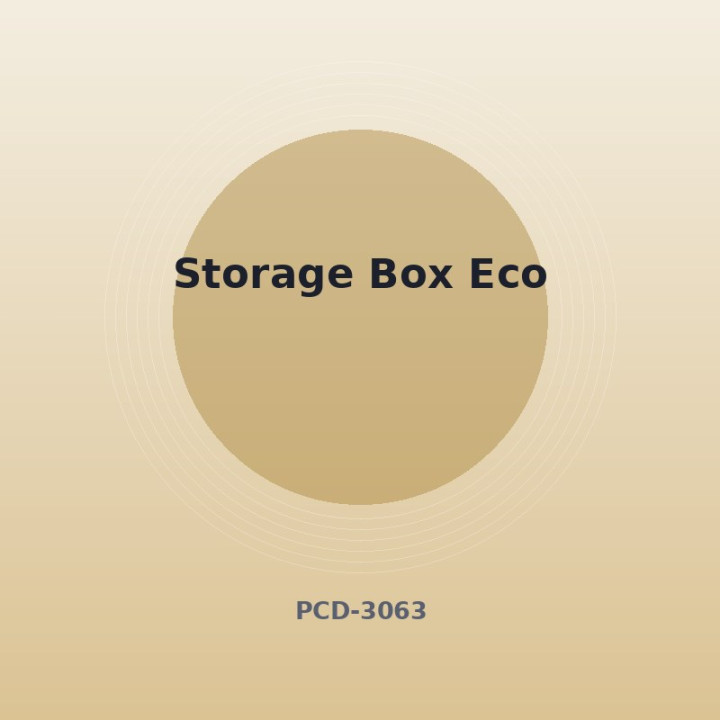 Boîte de rangement Éco