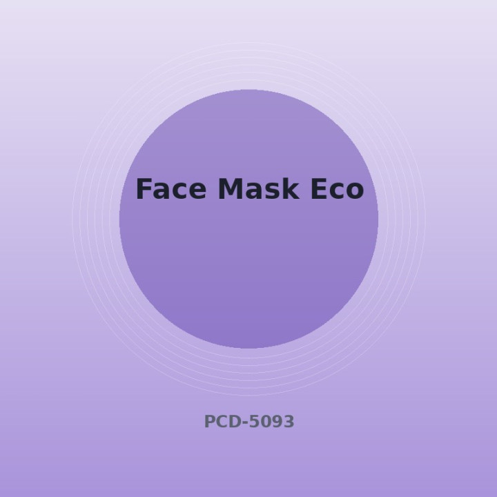 Masque visage Éco